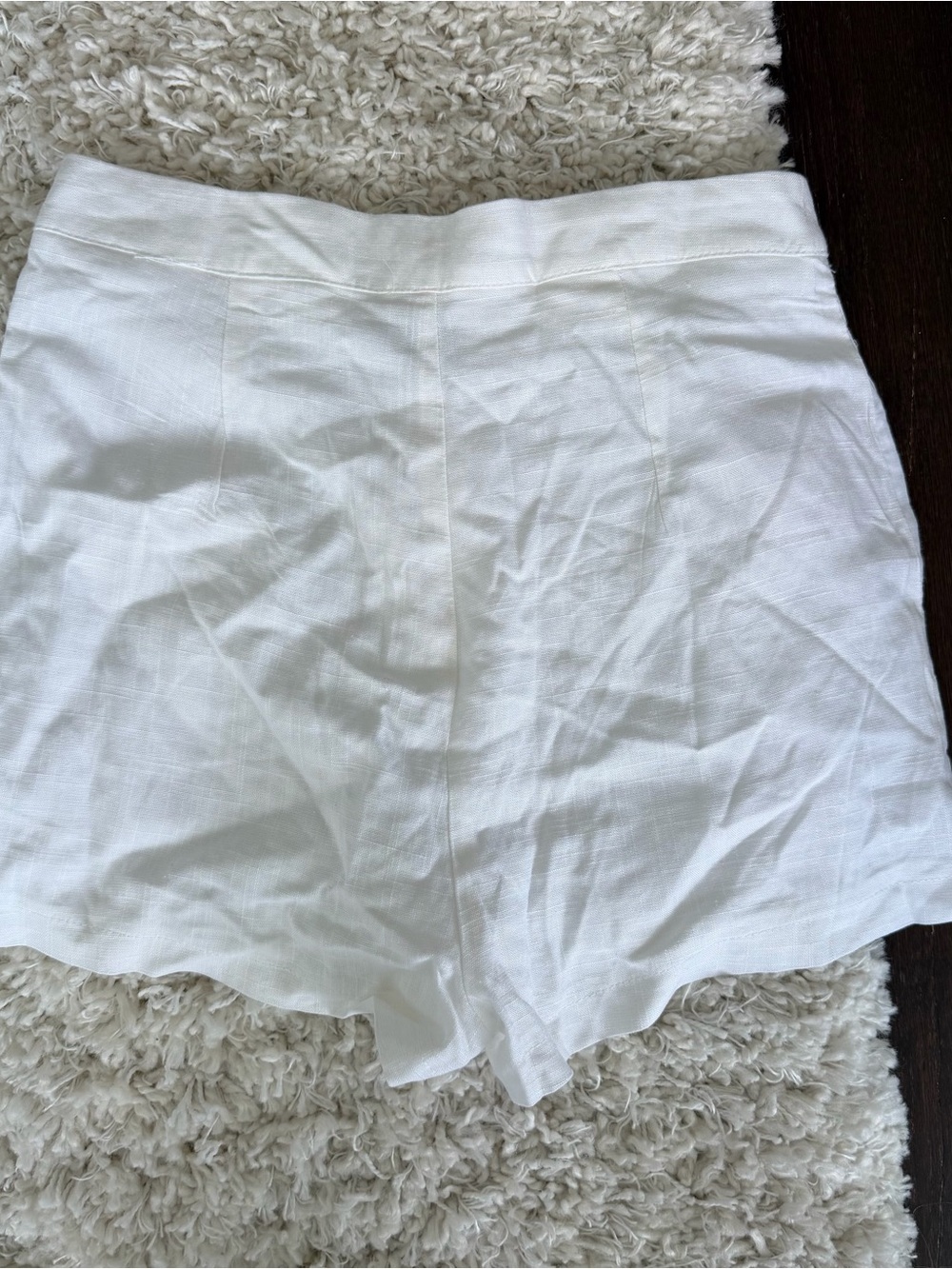 Princess Polly High Rise Linen Micro Shorts - Picture 5 of 6